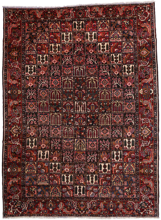 12 x 16 Antique Persian Bakhtiari Rug 71802