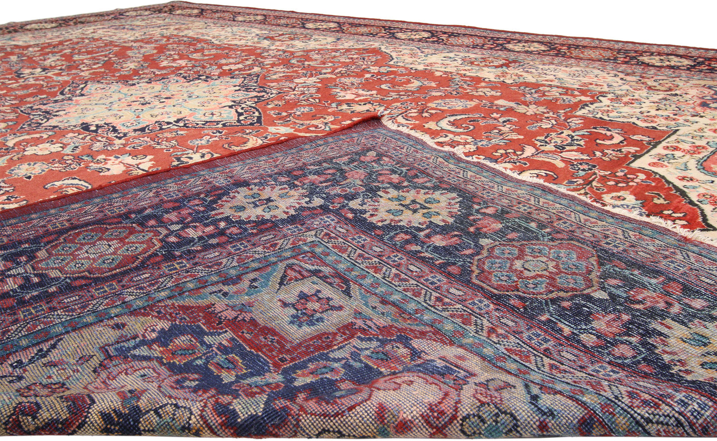 10 x 13 Vintage Mahal Rug 71806