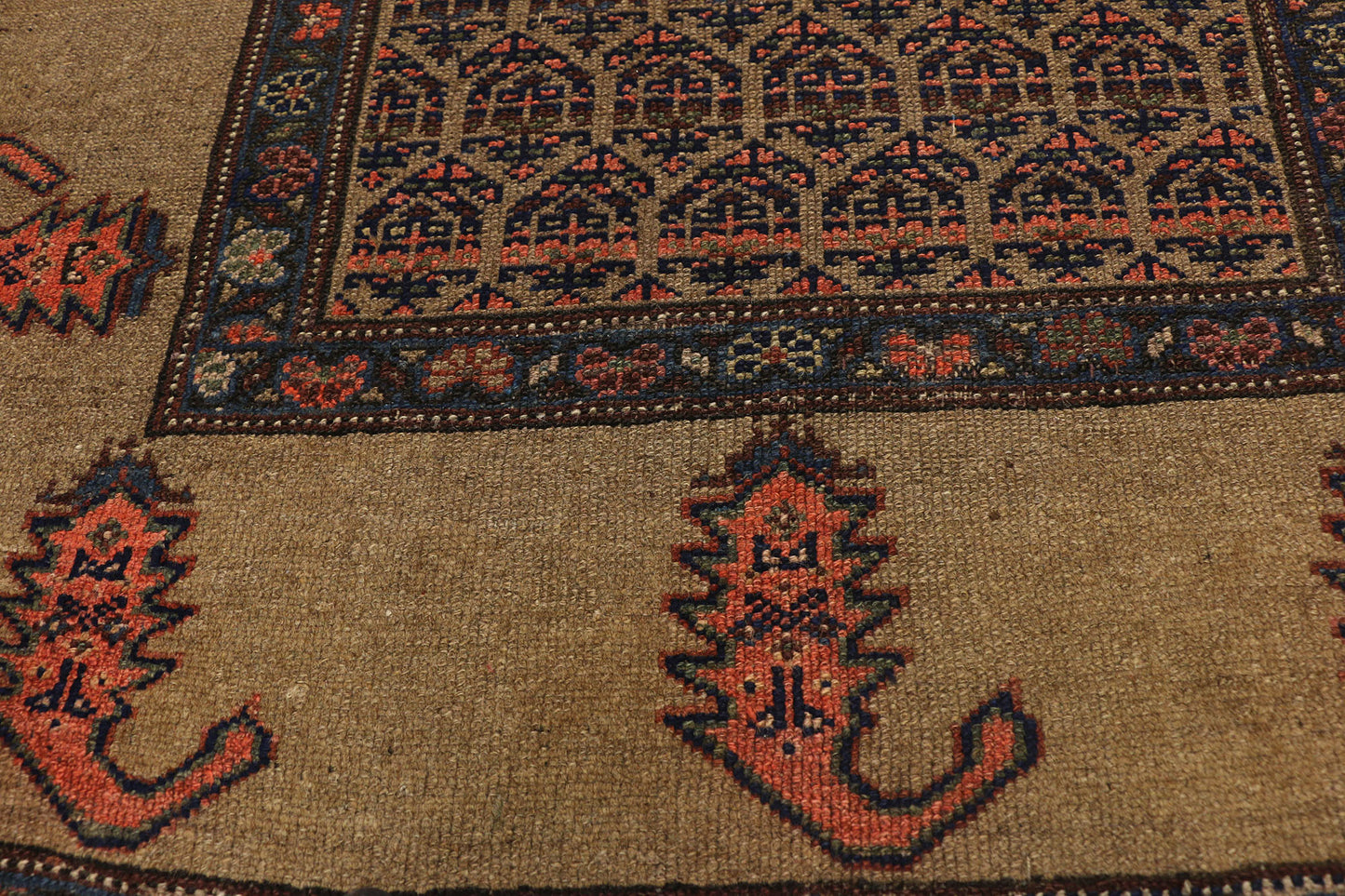 4 x 7 Antique Persian Malayer Rug 71827