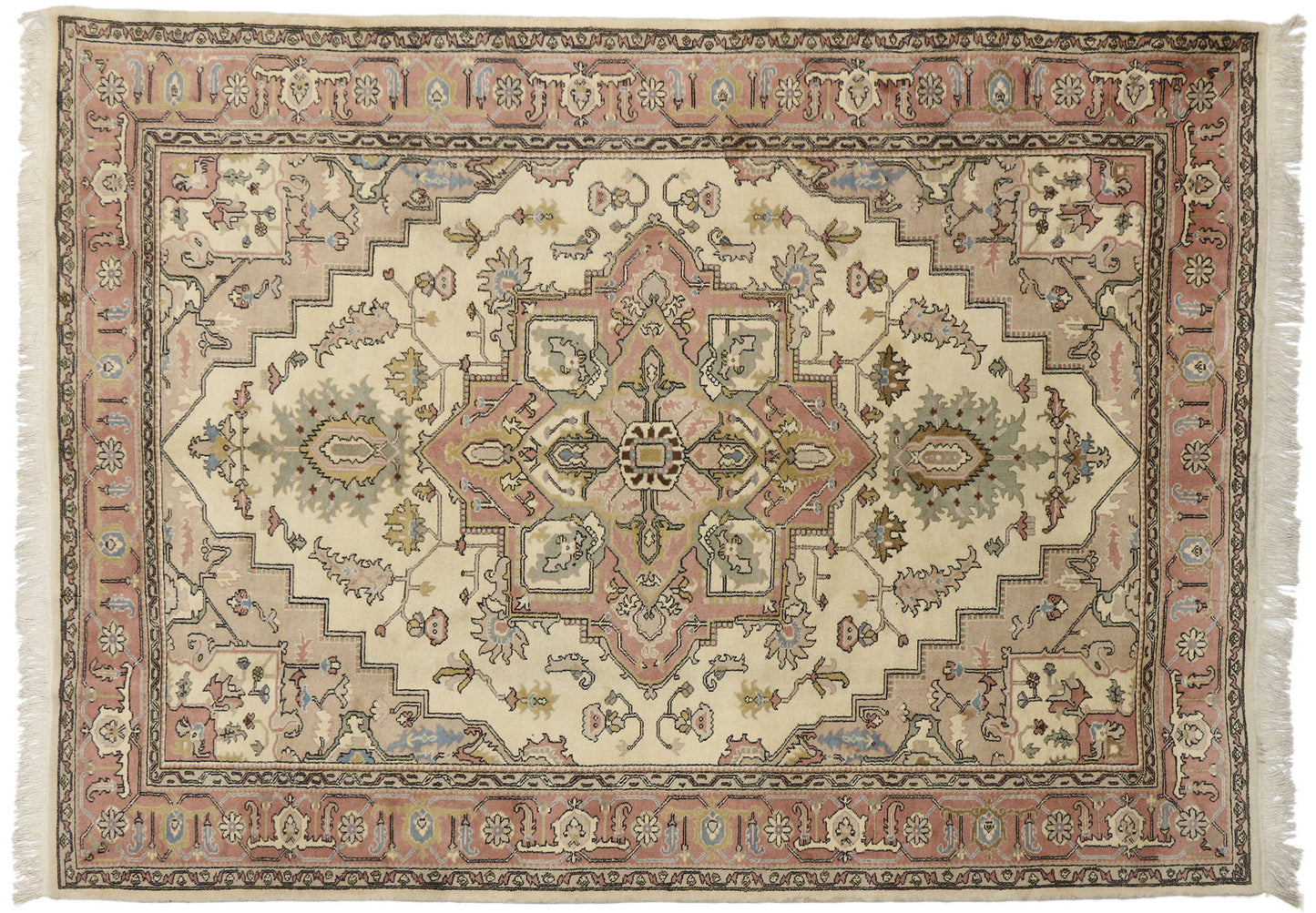 8 x 11 Vintage Turkish Sivas Rug 71909