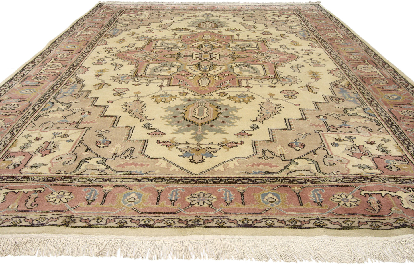 8 x 11 Vintage Turkish Sivas Rug 71909