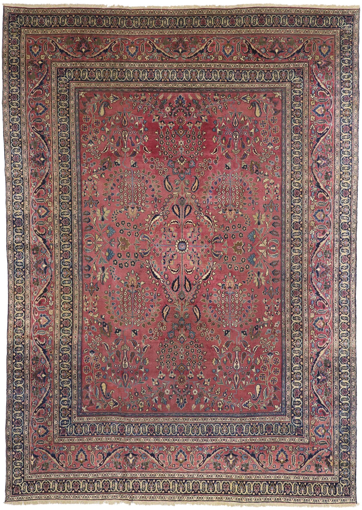 11 x 16 Antique Persian Khorassan Rug 71924