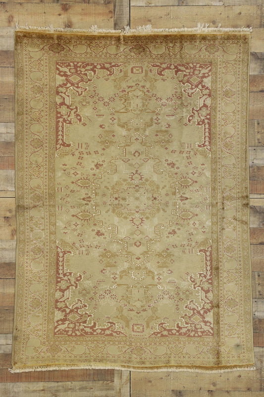 5 x 6 Vintage Persian Ardabil Rug 71930