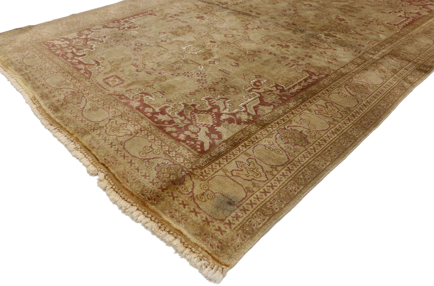 5 x 6 Vintage Persian Ardabil Rug 71930