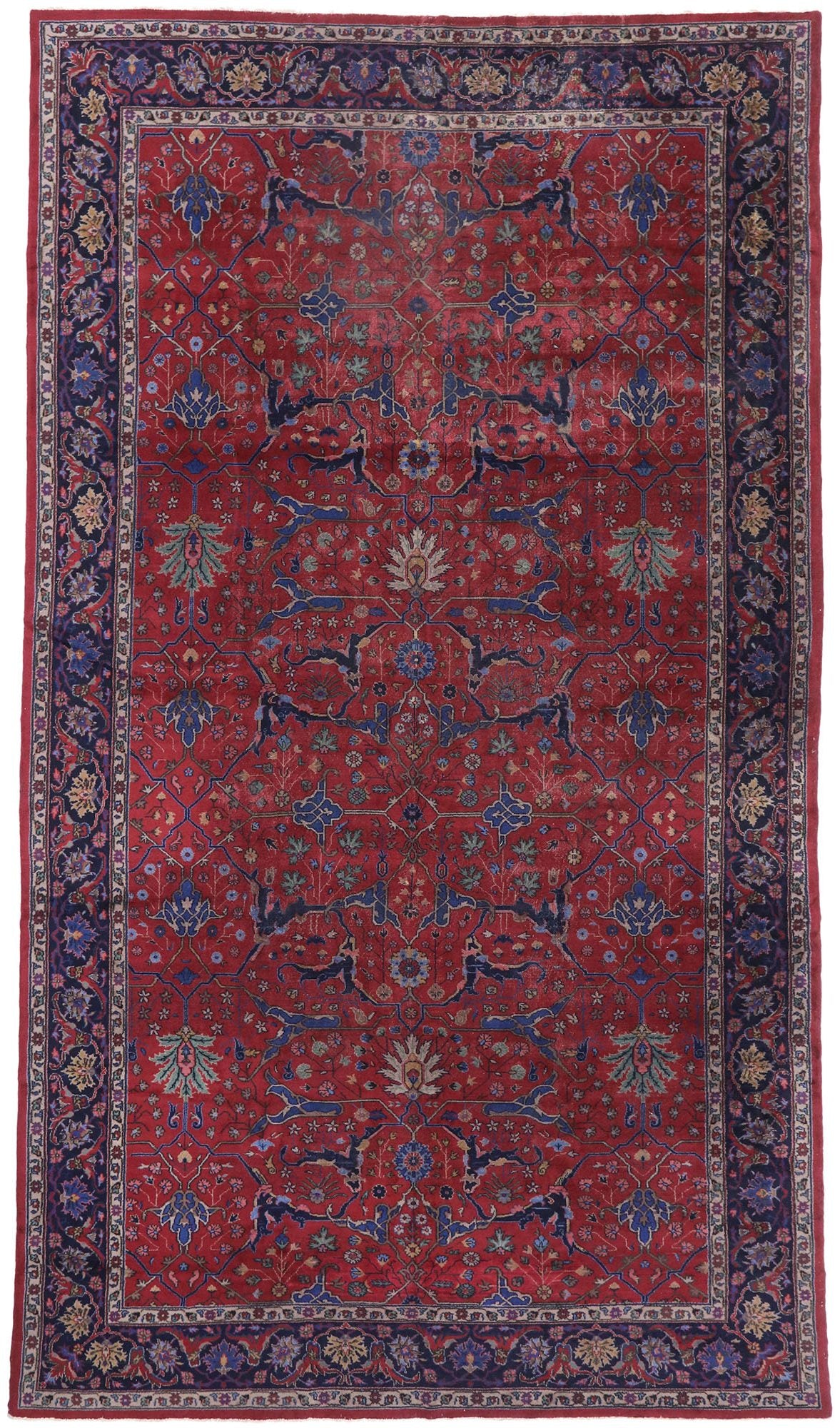 11 x 19 Antique Turkish Sparta Rug 72122