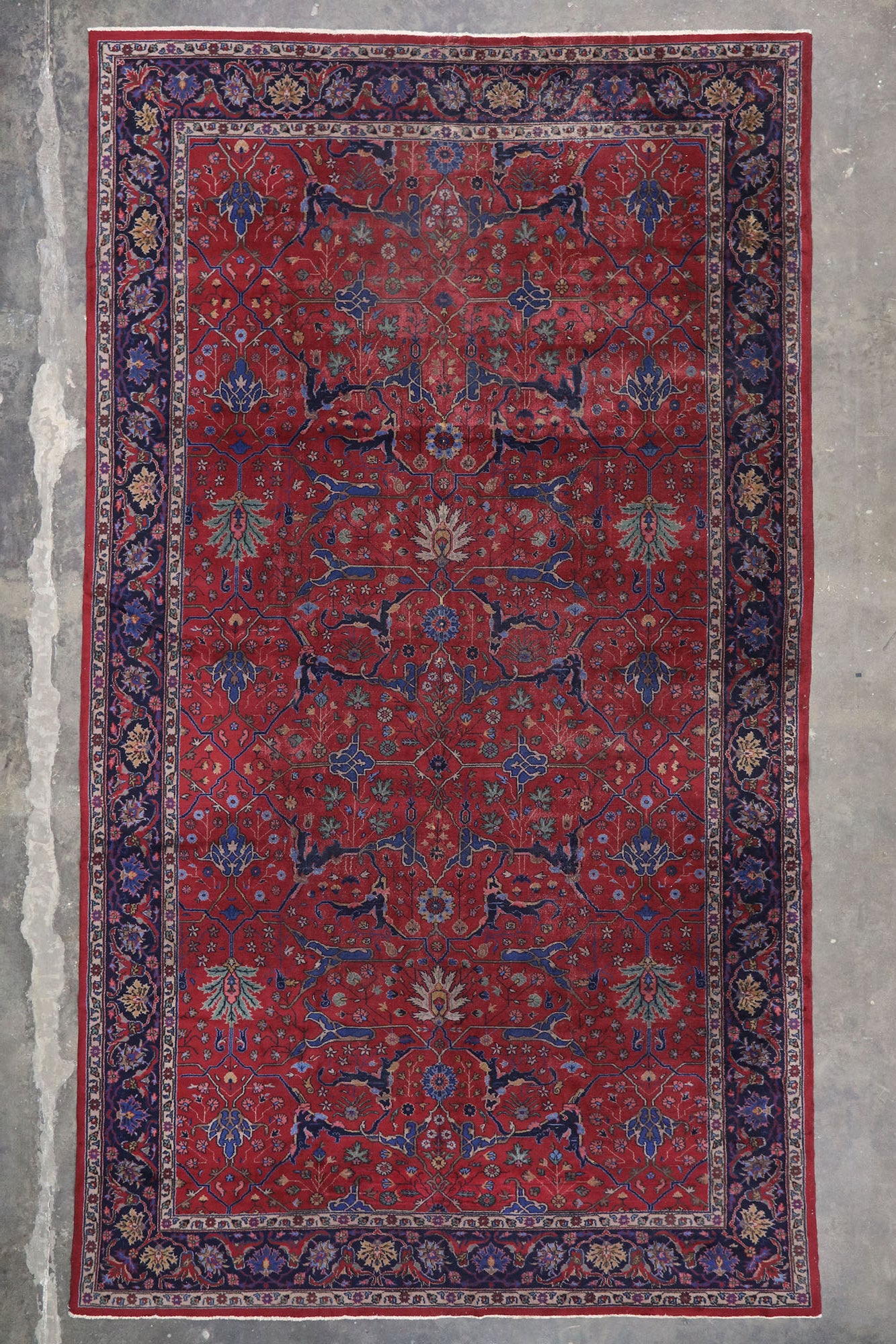 11 x 19 Antique Turkish Sparta Rug 72122