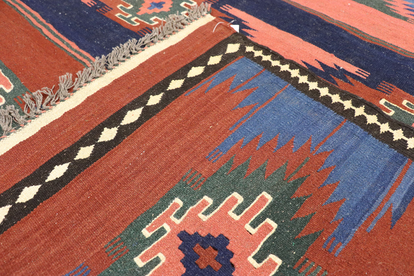 6 x 10 Vintage Afghani Kilim Rug 72157