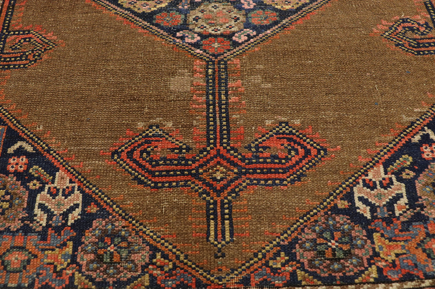 4 x 15 Antique Persian Malayer Runner 72313
