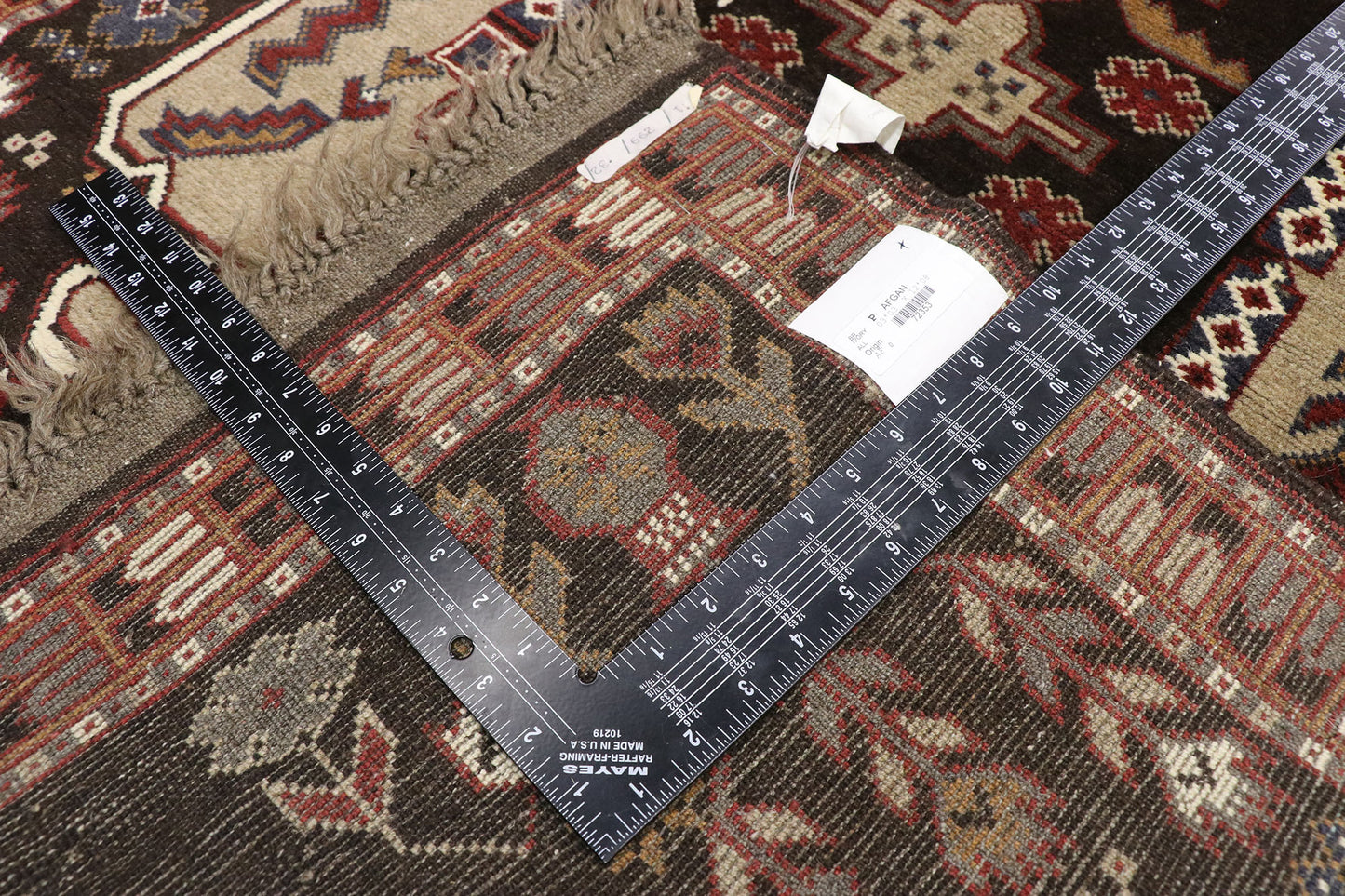3 x 13 Vintage Afghan Runner 72353