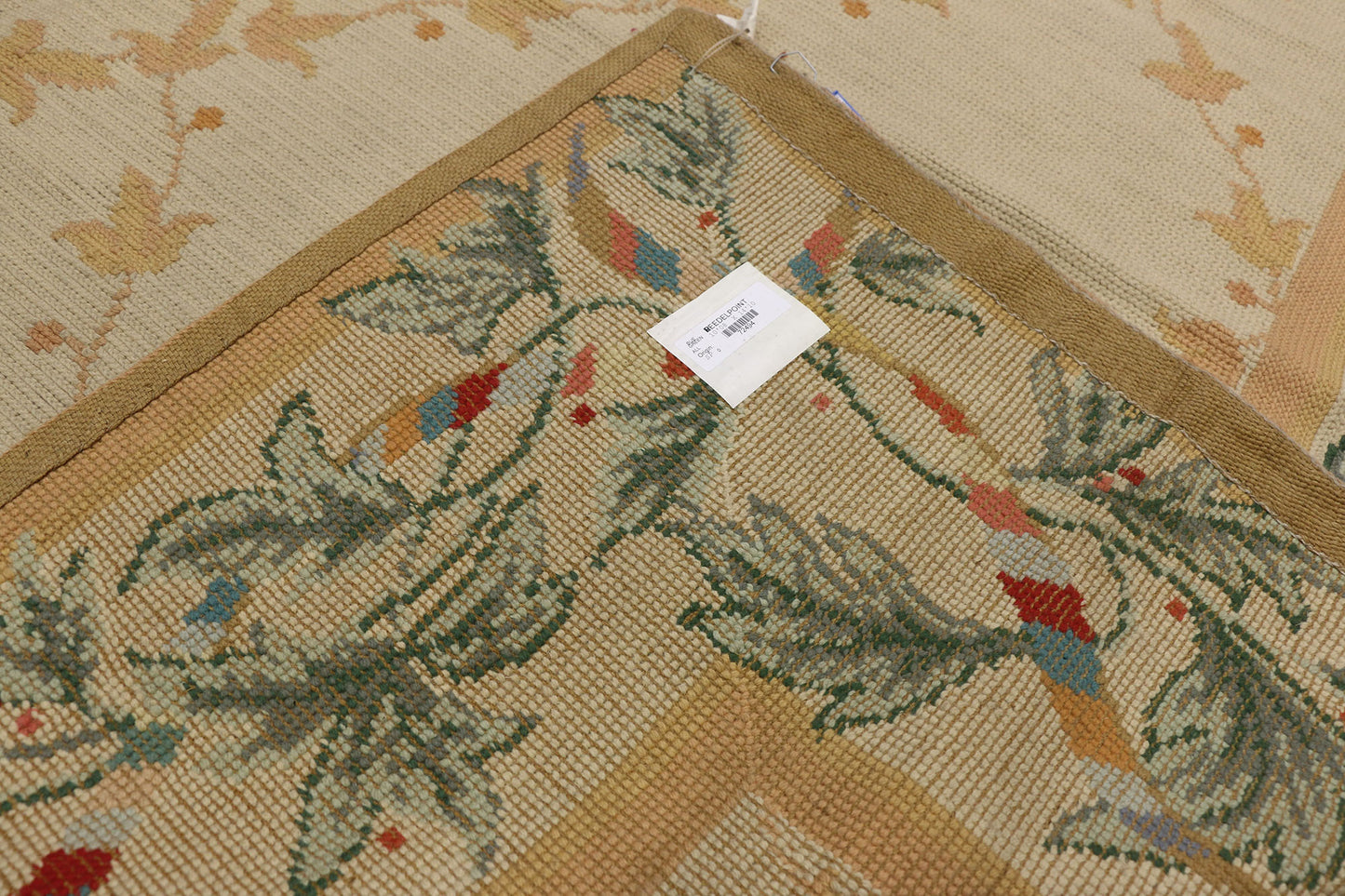 11 x 15 Vintage Spanish Needlepoint Rug 72494