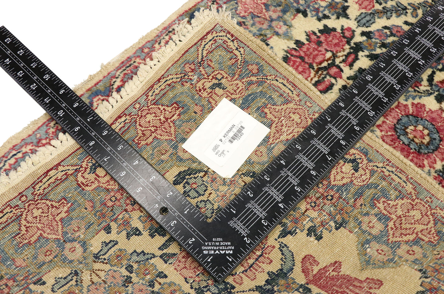 2 x 4 Antique Persian Kerman Rug 72549