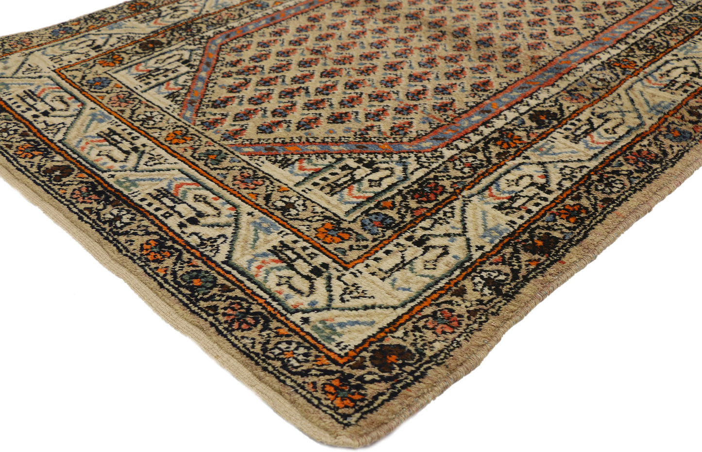 3 x 5 Antique Persian Saraband Rug 72632