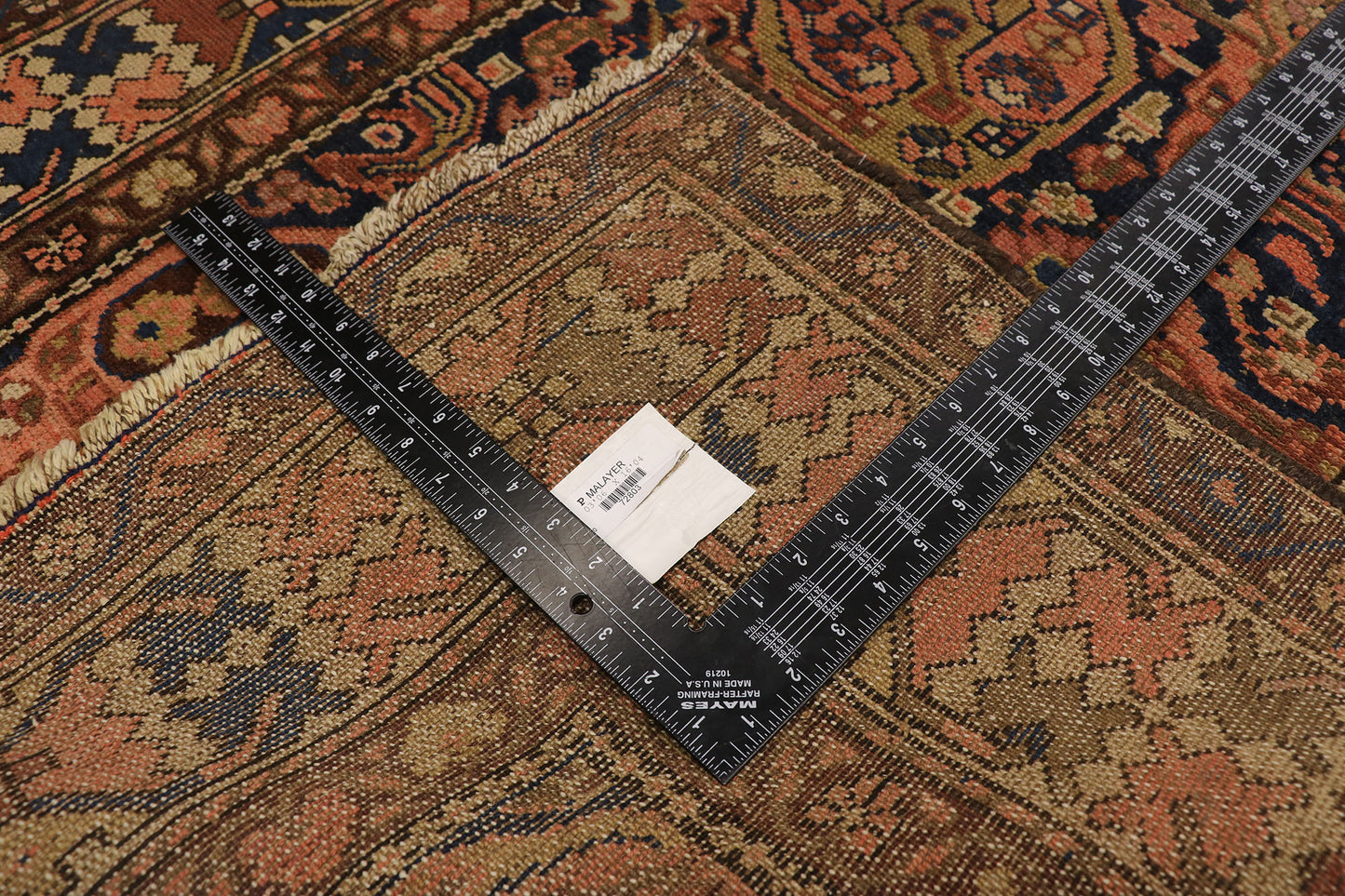 3 x 16 Antique Persian Malayer Rug 72803