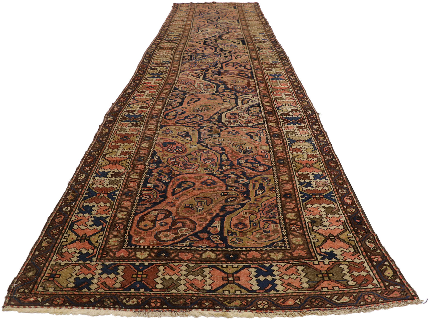3 x 16 Antique Persian Malayer Rug 72803