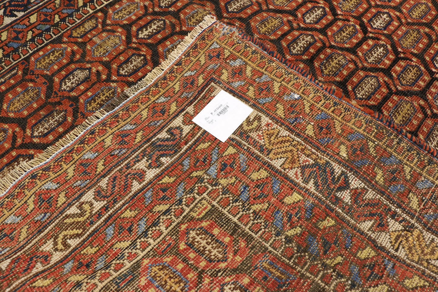 4 x 5 Antique Persian Afshar Rug 72853