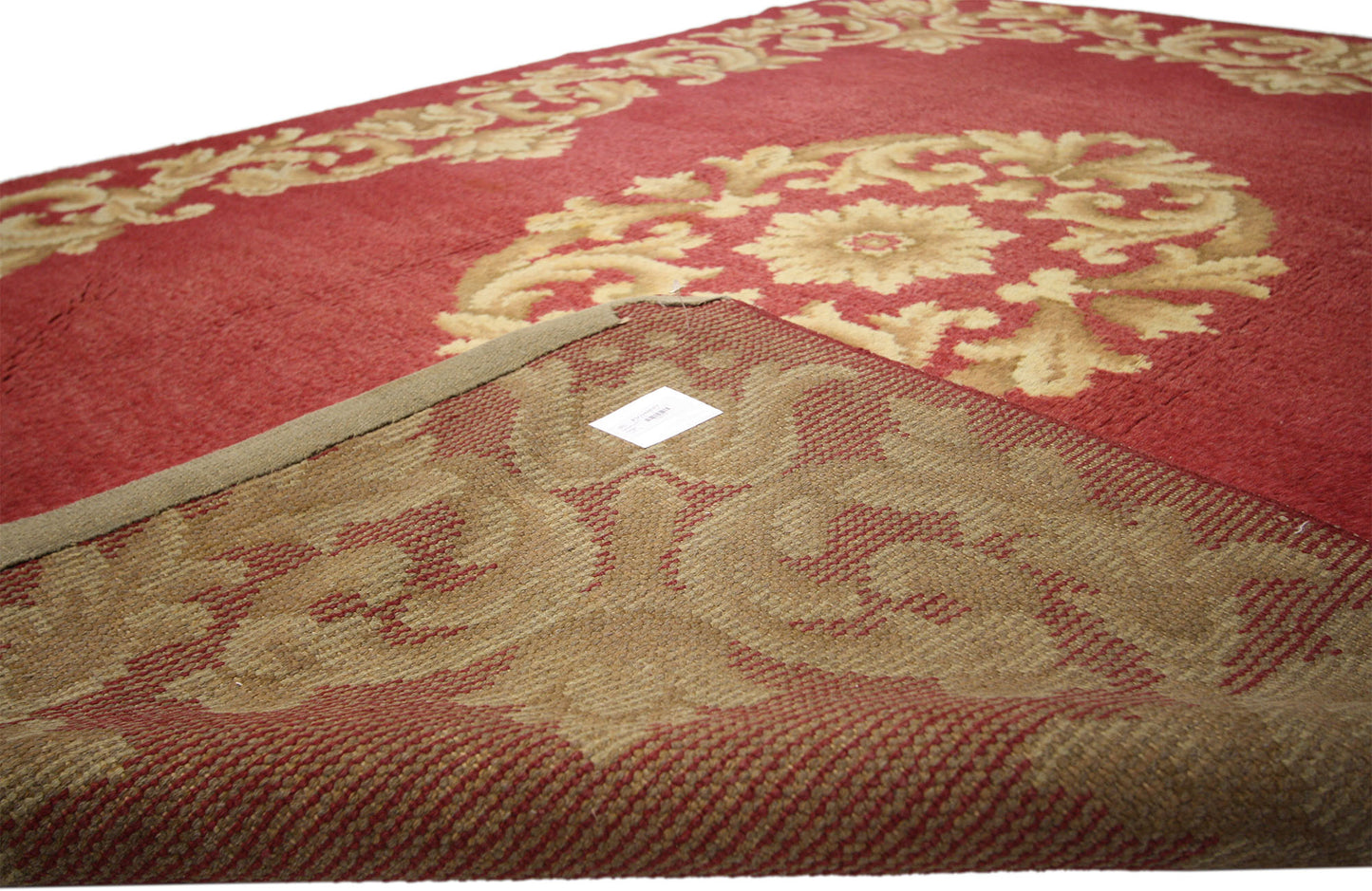 6 x 8 Antique Spanish Savonnerie Rug 73073
