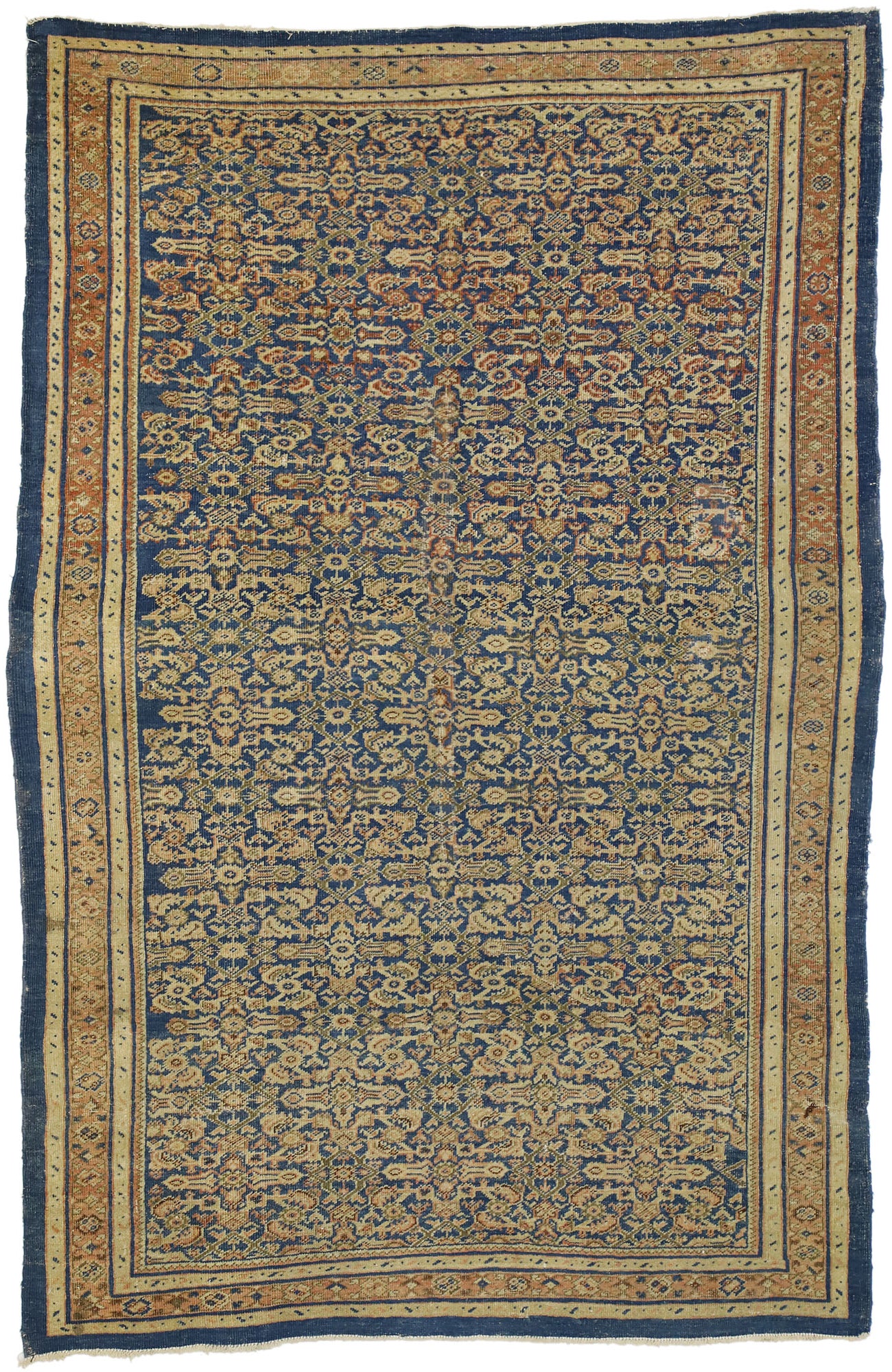 4 x 6 Antique Persian Sultanabad Rug 73088
