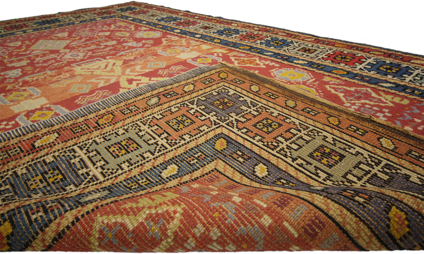7 x 9 Antique Spanish Rug 73089