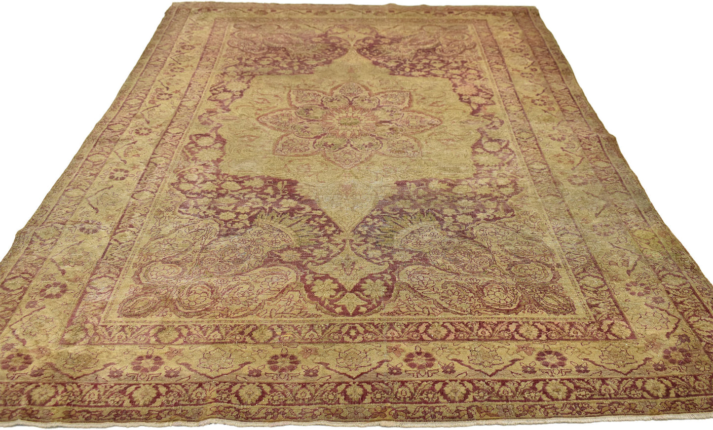 4 x 6 Antique Turkish Hereke Rug 73148