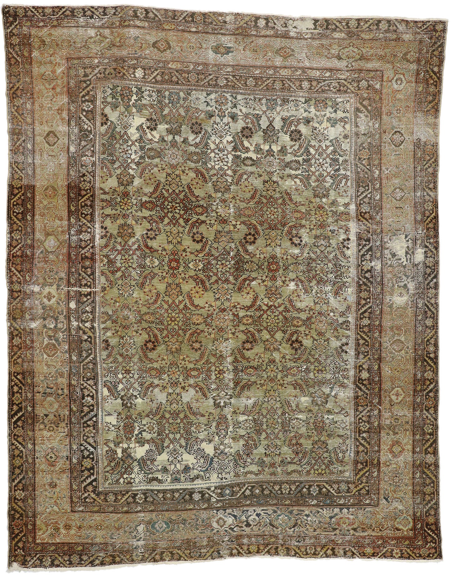 10 x 13 Antique Persian Sultanabad Rug 73160