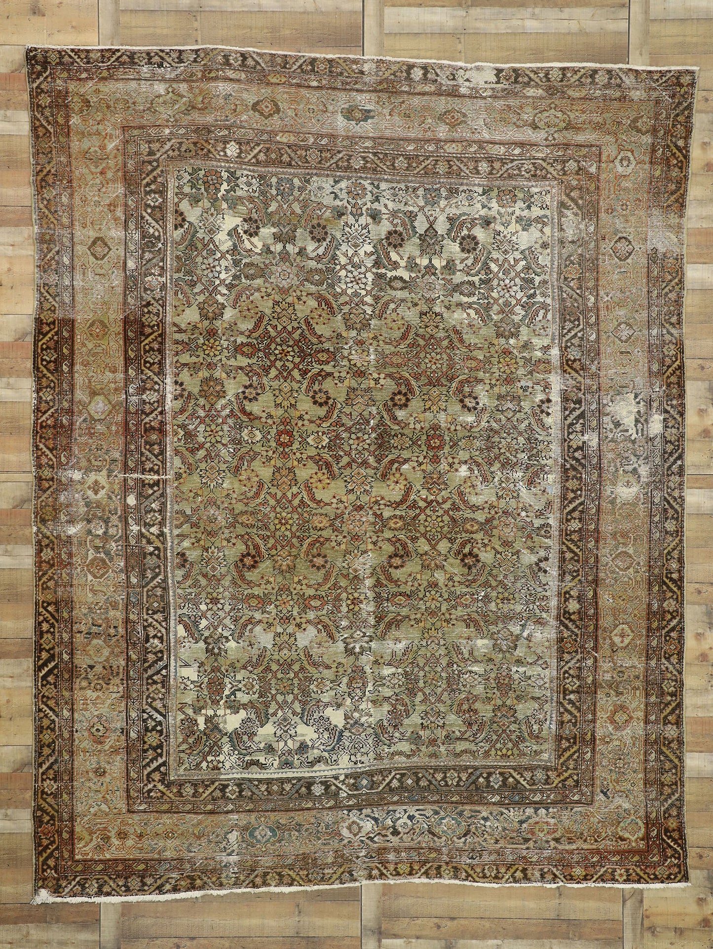 10 x 13 Antique Persian Sultanabad Rug 73160