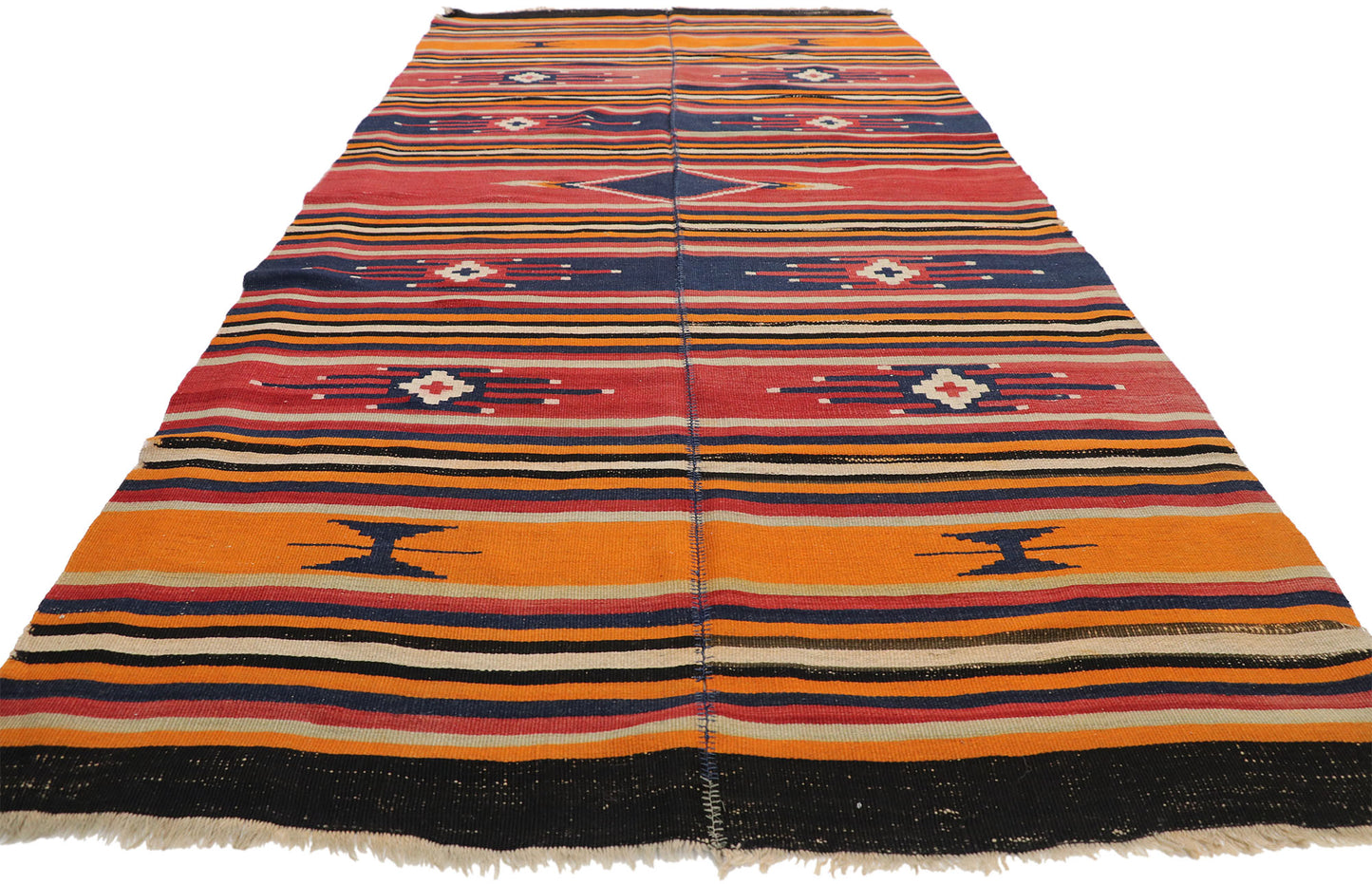 5 x 11 Antique Persian Kilim Rug 73172