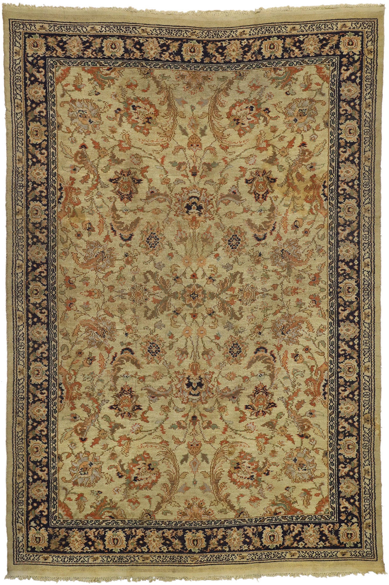 8 x 11 Antique European Spanish Rug 73196