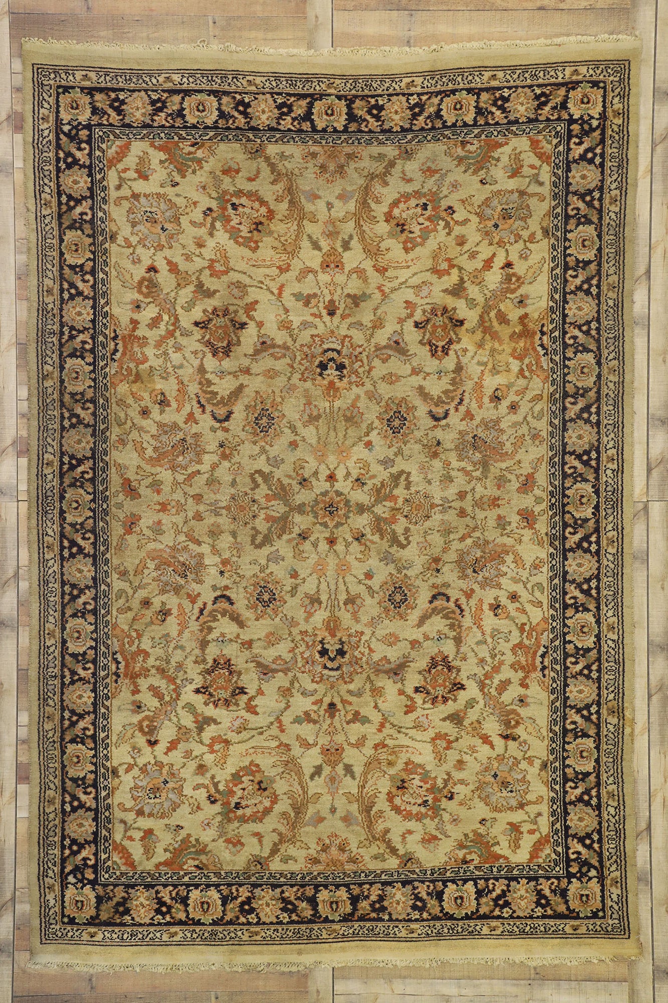 8 x 11 Antique European Spanish Rug 73196