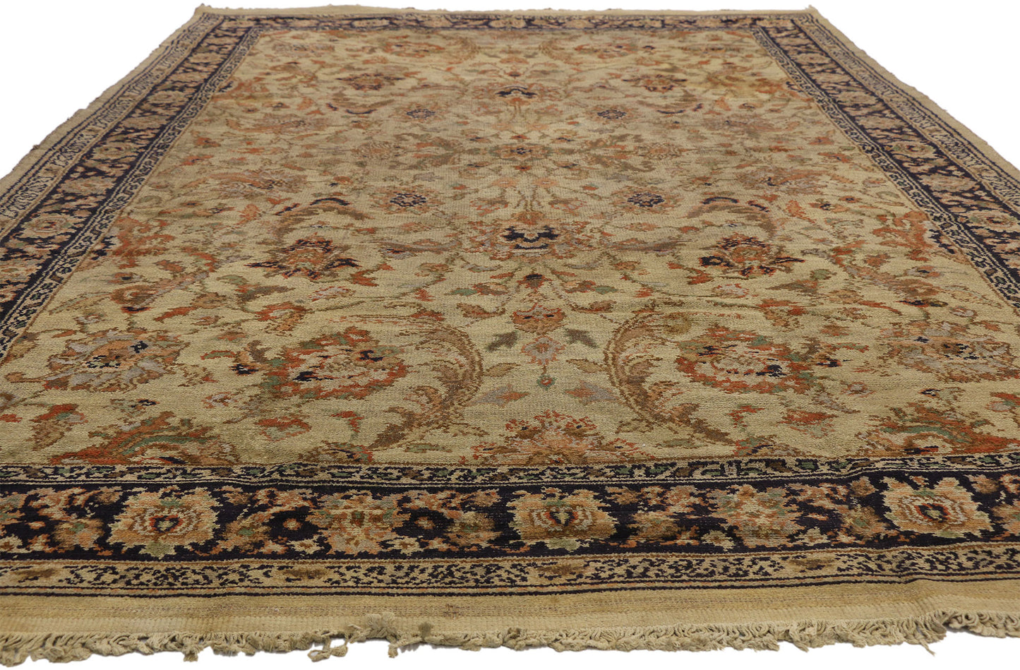 8 x 11 Antique European Spanish Rug 73196