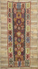 5 x 13 Antique Caucasian Tribal Kilim Rug 73271