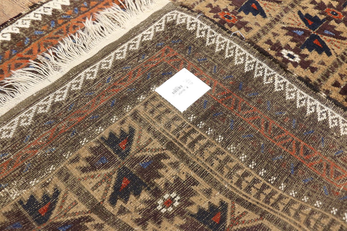 3 x 5 Antique Persian Baluch Rug 73279