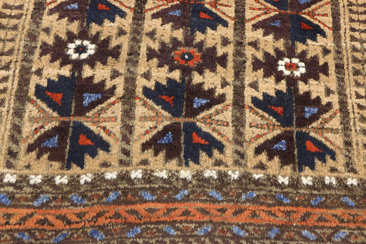3 x 5 Antique Persian Baluch Rug 73279