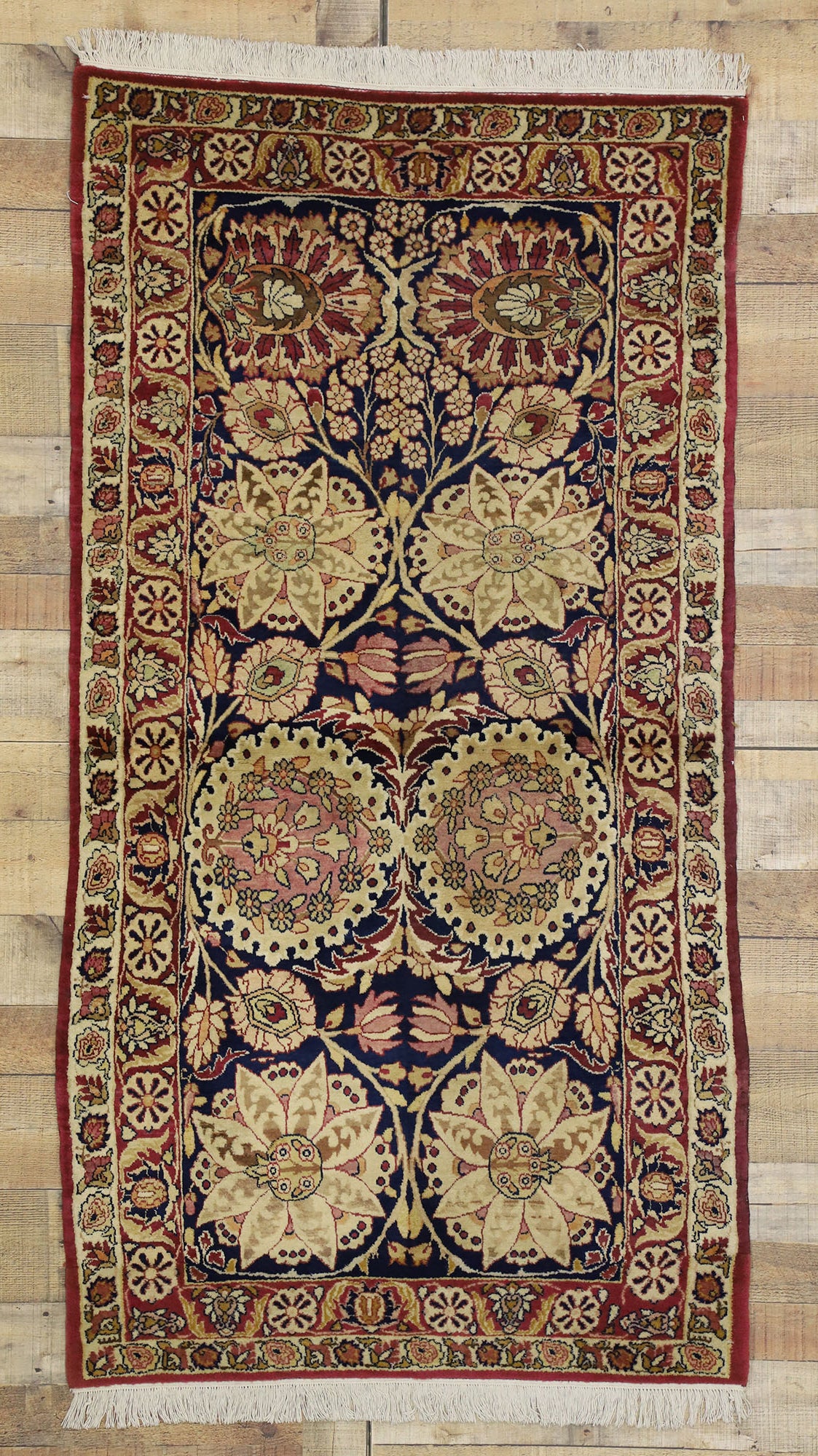 3 x 6 Antique Persian Kermanshah Rug 73285