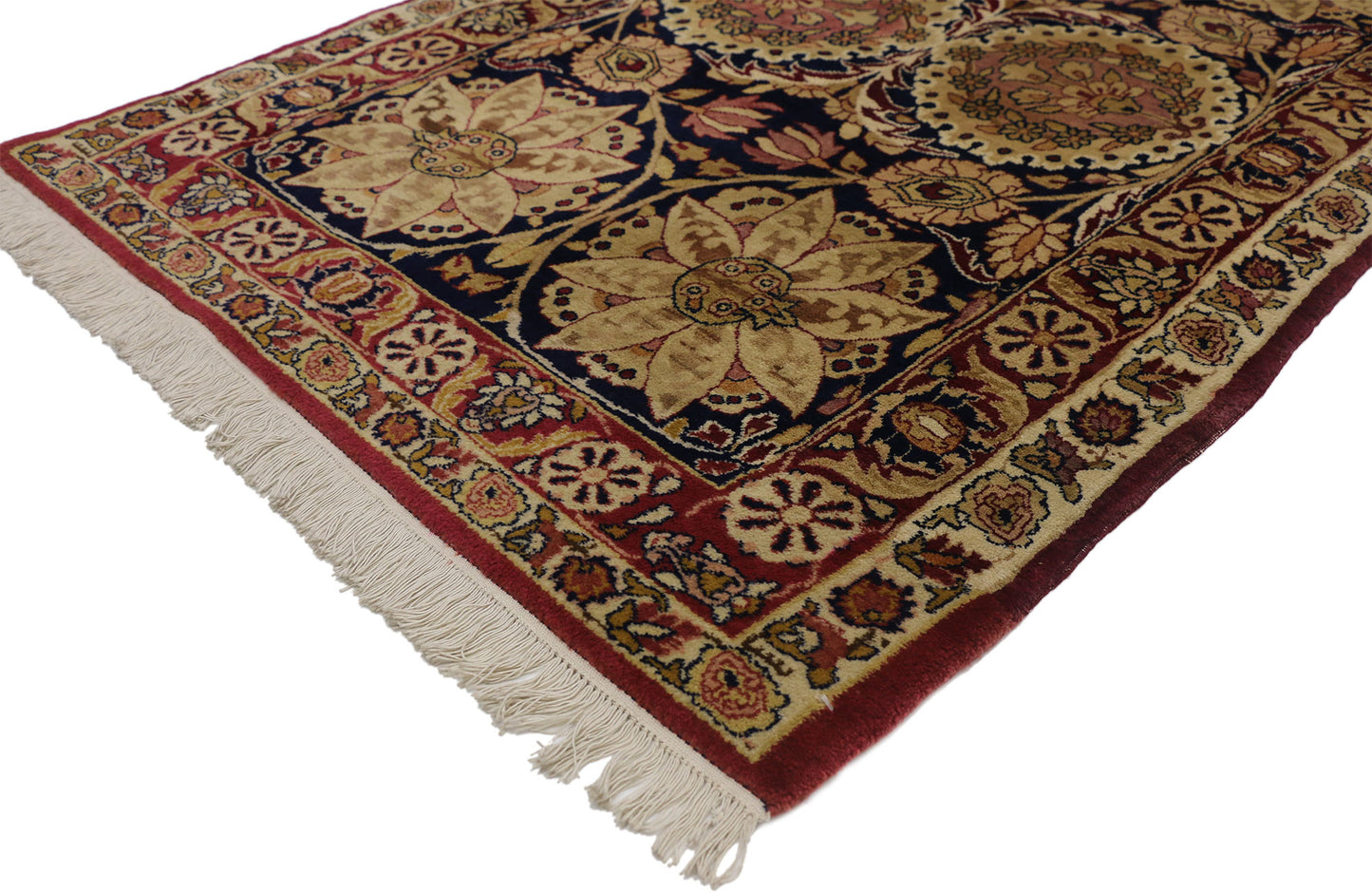 3 x 6 Antique Persian Kermanshah Rug 73285