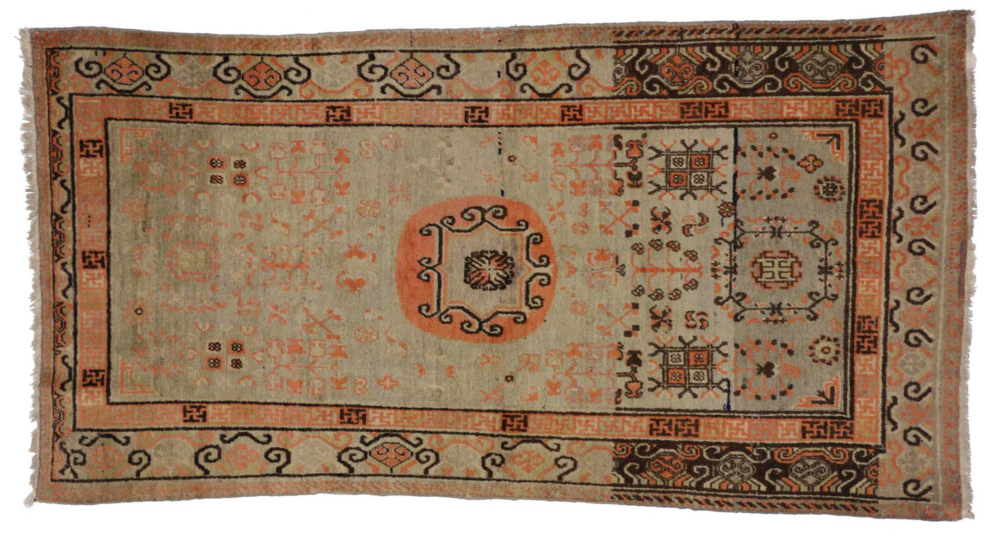4 x 8 Antique Khotan Rug 73288