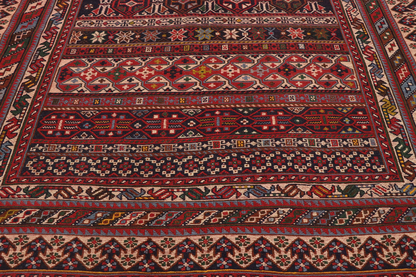 5 x 8 Vintage Persian Soumak Rug 73290