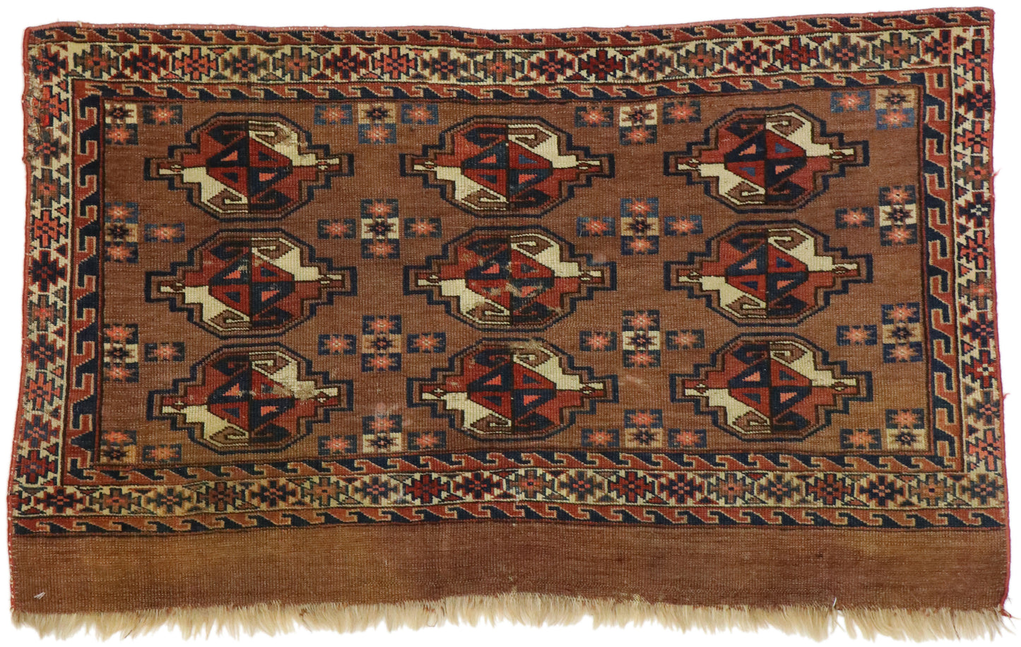 2 x 3 Antique Tekke Yomut Bag Face 73316