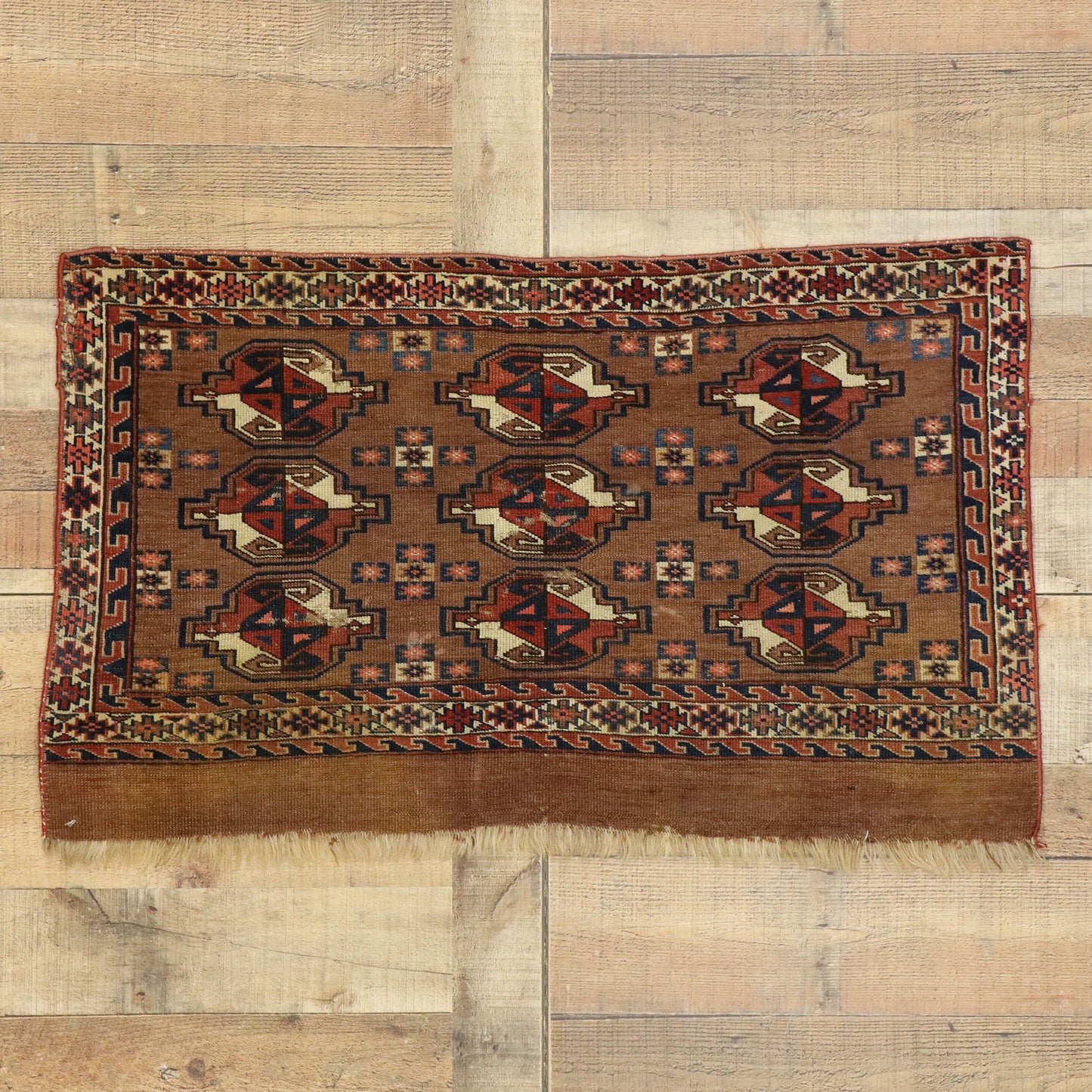 2 x 3 Antique Tekke Yomut Bag Face 73316