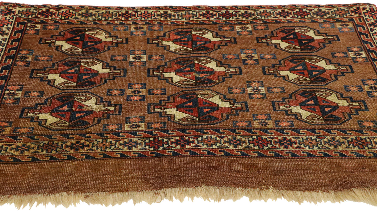 2 x 3 Antique Tekke Yomut Bag Face 73316
