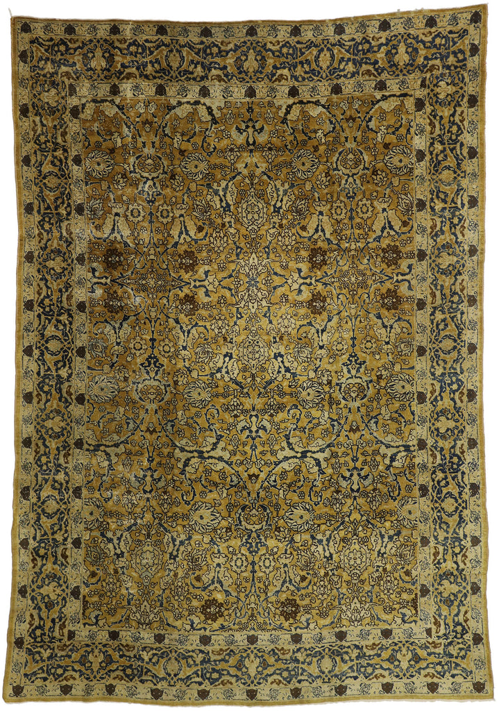 8 x 12 Antique Persian Kerman Rug 73332