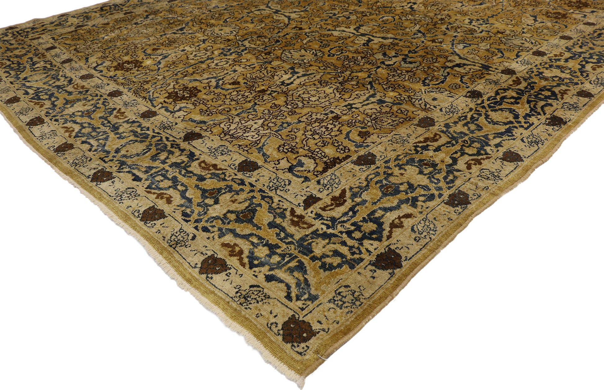 8 x 12 Antique Persian Kerman Rug 73332