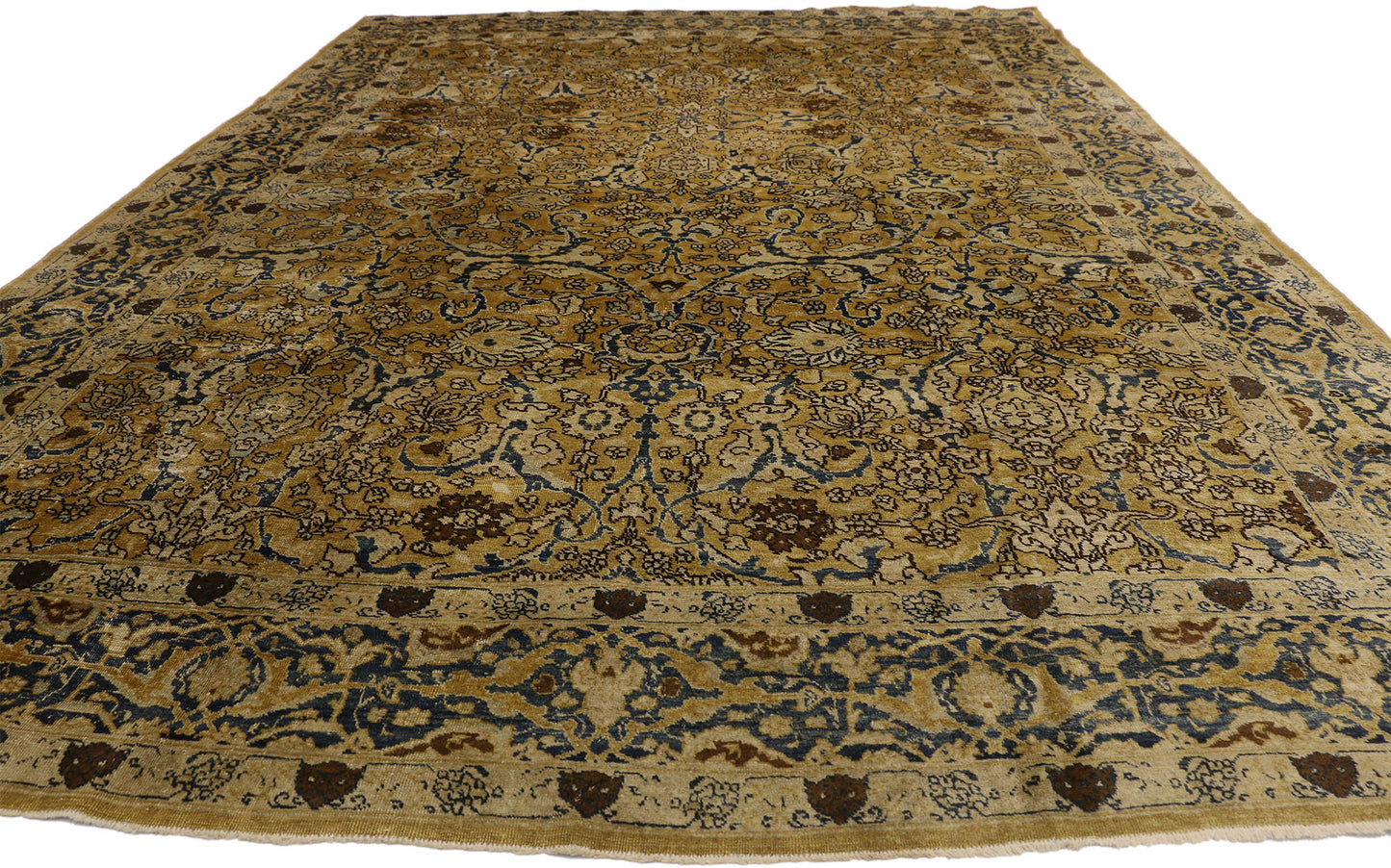 8 x 12 Antique Persian Kerman Rug 73332