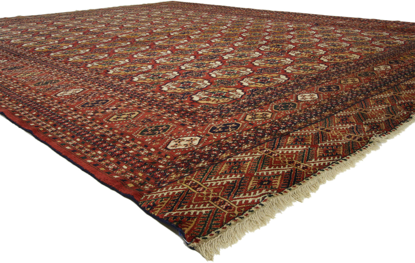 10 x 13 Antique Turkoman Tekke Rug 73357