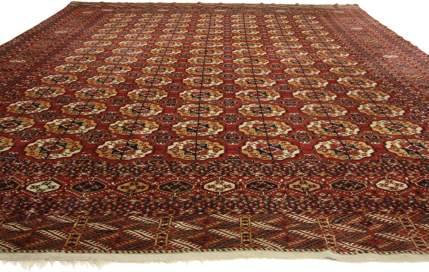 10 x 13 Antique Turkoman Tekke Rug 73357