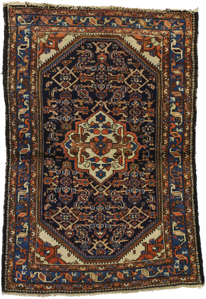 3 x 5 Antique Persian Bakhtiari Rug 73432