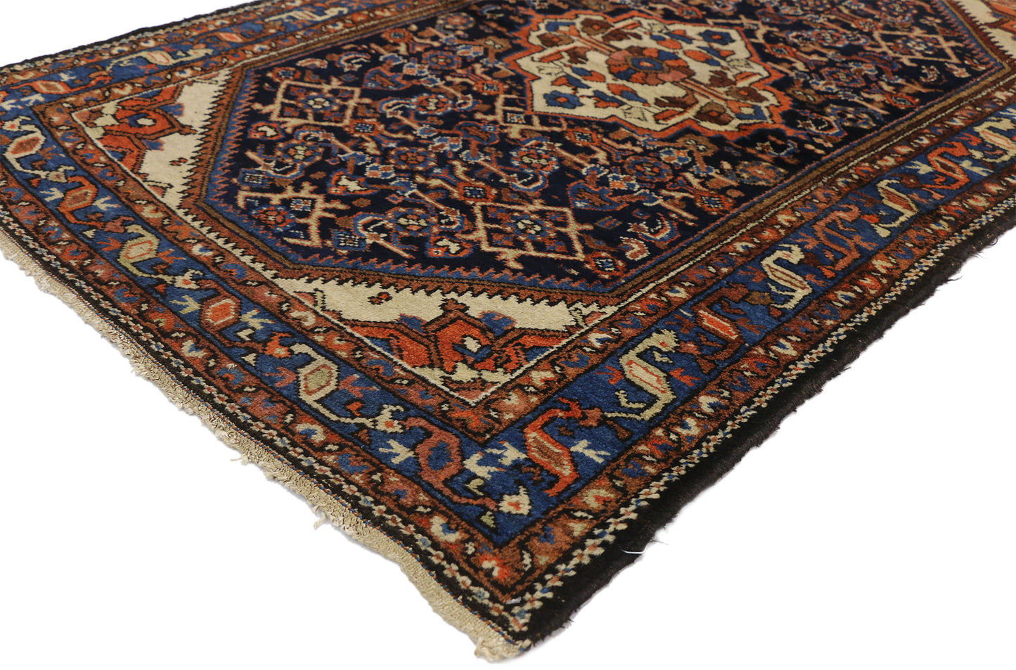 3 x 5 Antique Persian Bakhtiari Rug 73432