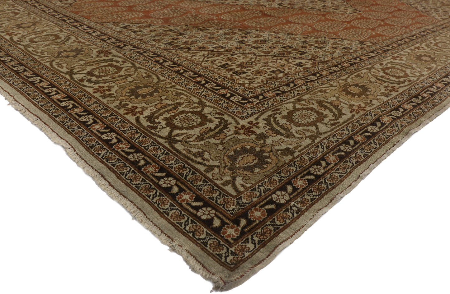 10 x 12 Haji Khalili Antique Persian Tabriz Rug 73538