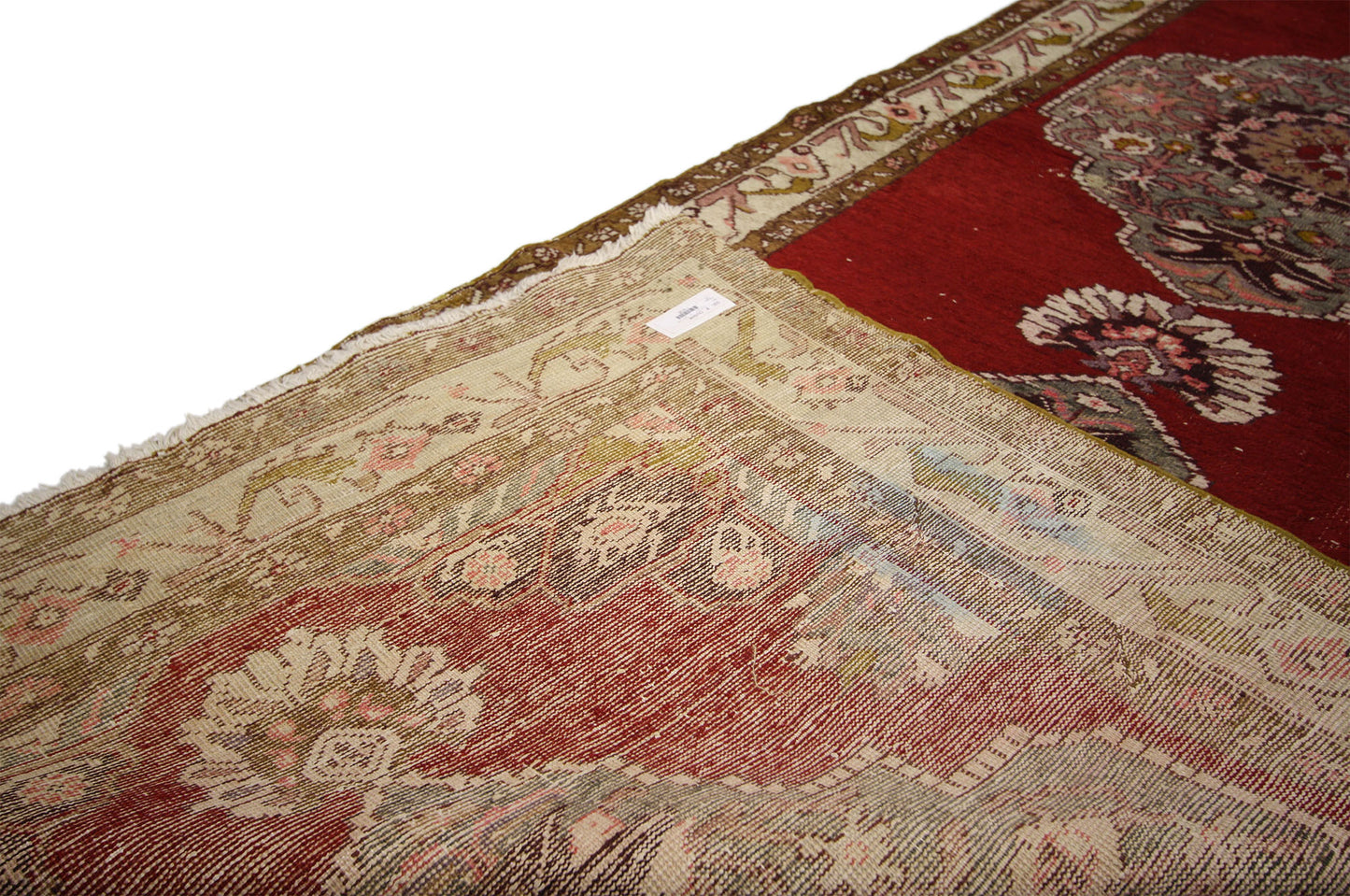 4 x 11 Vintage Turkish Oushak Runner 73636