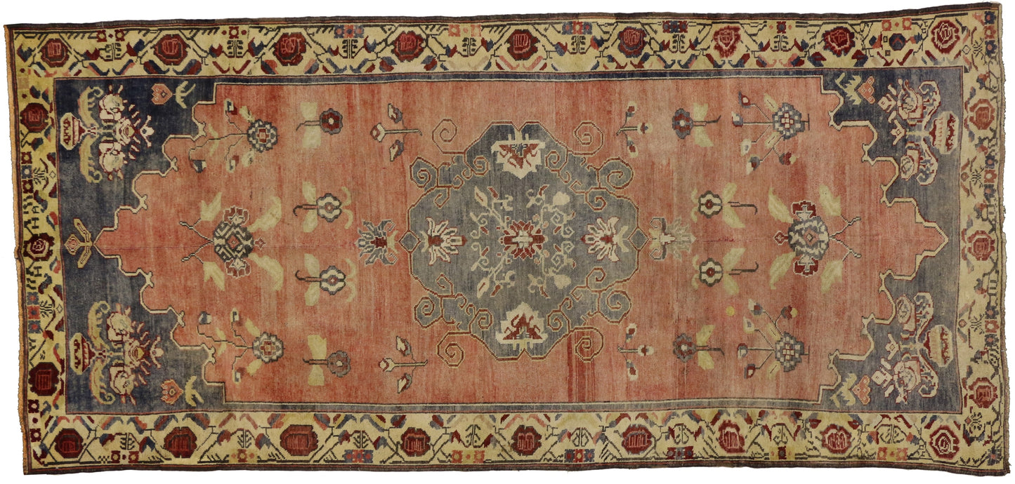 5 x 11 Vintage Oushak Rug 73664