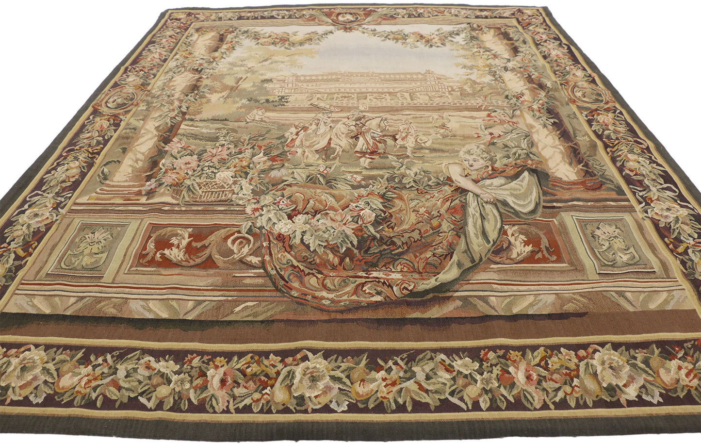 6 x 7 Gobelins Reproduction Tapestry 73692